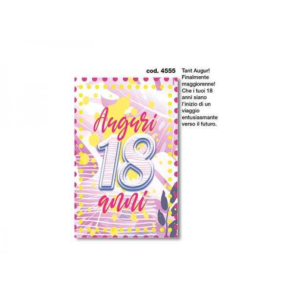 B-BIGL.AUGURI COMPLEANNO 18 ANNI