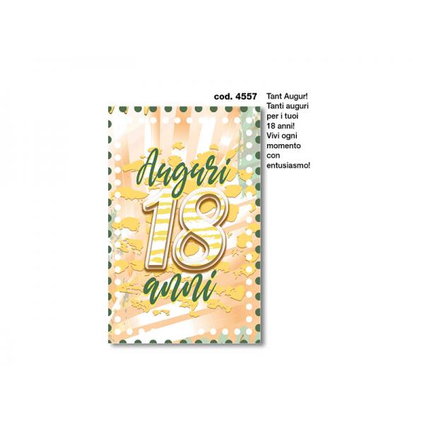 B-BIGL.AUGURI COMPLEANNO 18 ANNI
