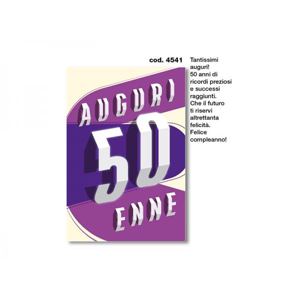 B-BIGL.AUGURI COMPLEANNO 50 ANNI