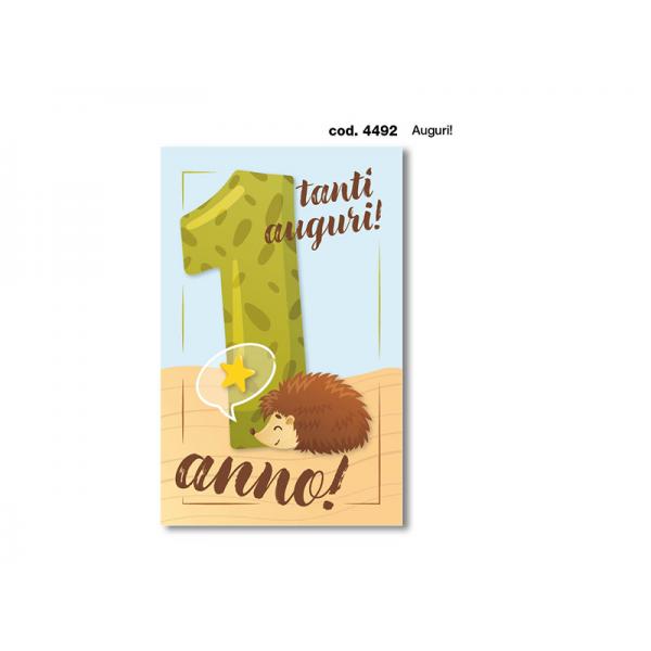 B-BIGL.AUGURI COMPLEANNO NUMERI BAMBINI