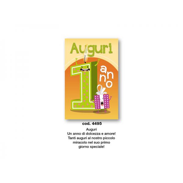 B-BIGL.AUGURI COMPLEANNO NUMERI BAMBINI