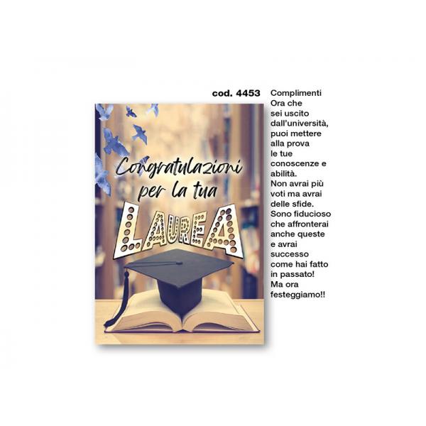 B-BIGL.AUGURI LAUREA