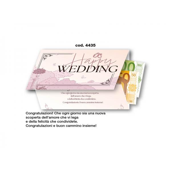 C-BIGL.AUGURI MATRIMONIO P/S