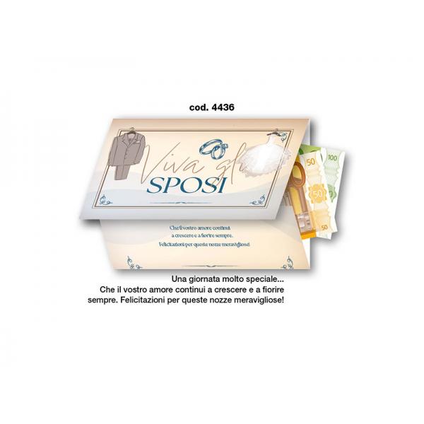 C-BIGL.AUGURI MATRIMONIO P/S
