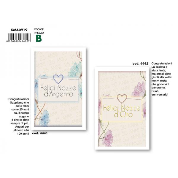 B-KIT12 BIGL.AUGURI ANN.MATR.4441-4442