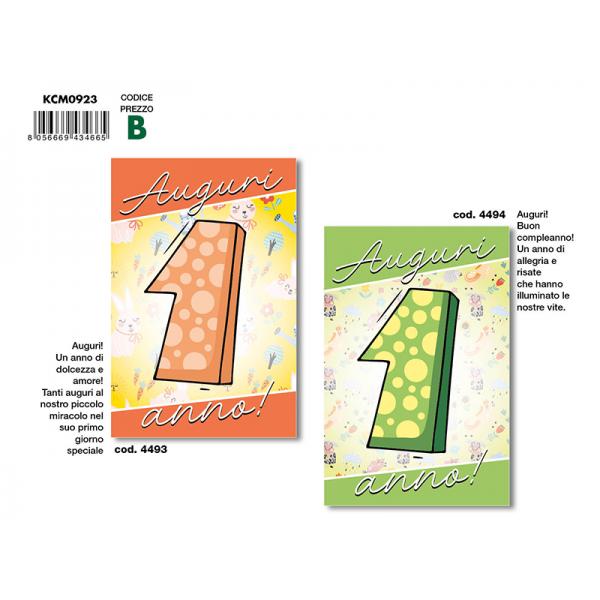 B-KIT12 BIGL.AUGURI COMP.1 ANNO4493-4494