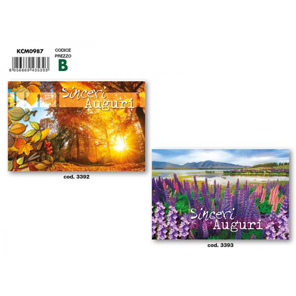 B-KIT12 BIGL.AUGURI COMP.3392-3393