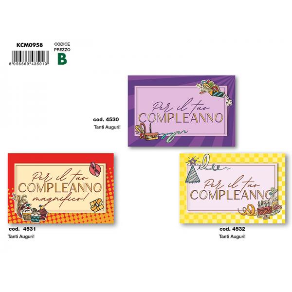 B-KIT12 BIGL.AUGURI COMP.4530-4531-4532