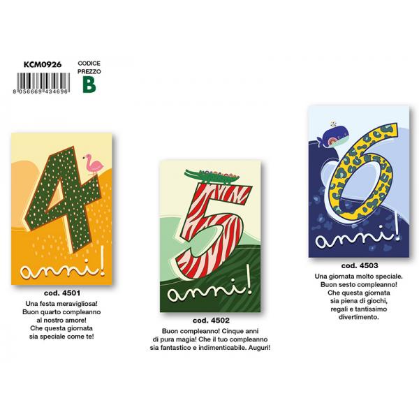 B-KIT12 BIGL.AUGURI COMP.4-5-6 4501-2-3