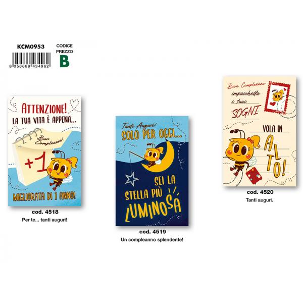 B-KIT12 BIGL.AUGURI COMP.BEE4518-9-20