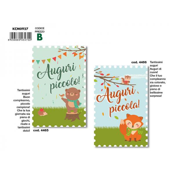 B-KIT12 BIGL.AUGURI COMPL.BAM.4465-4466