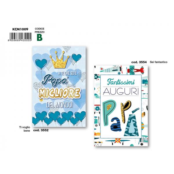 B-KIT12 BIGL.AUGURI PAPÃ€3552-3554