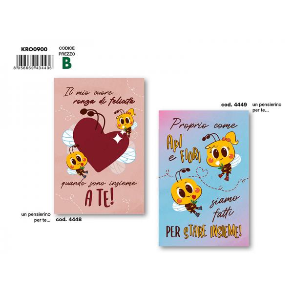 B-KIT12 BIGL.AUGURI ROM.BEE4448-4449