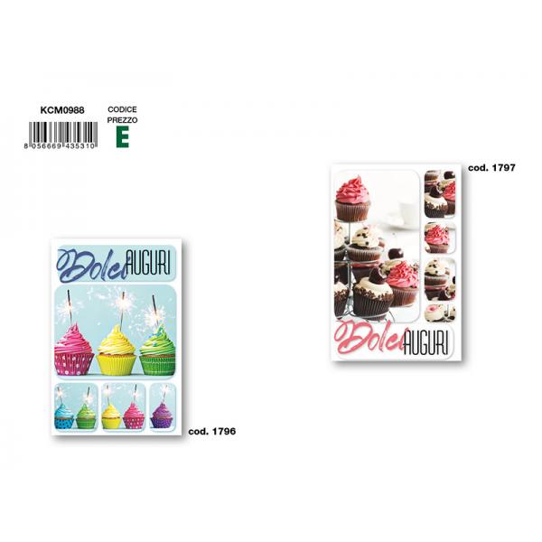 E-KIT12 BIGL.AUGURI COMP.1796-1797