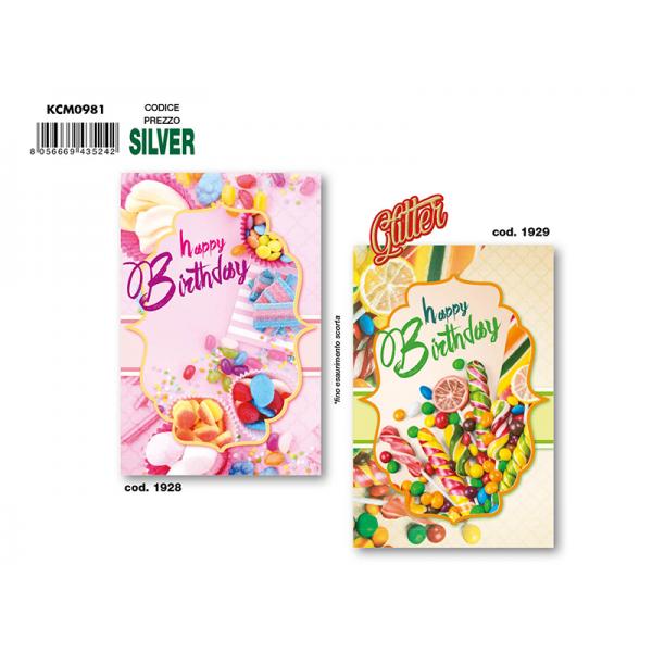 S-KIT12 BIGL.AUGURI COMP.GLITTER1928-9