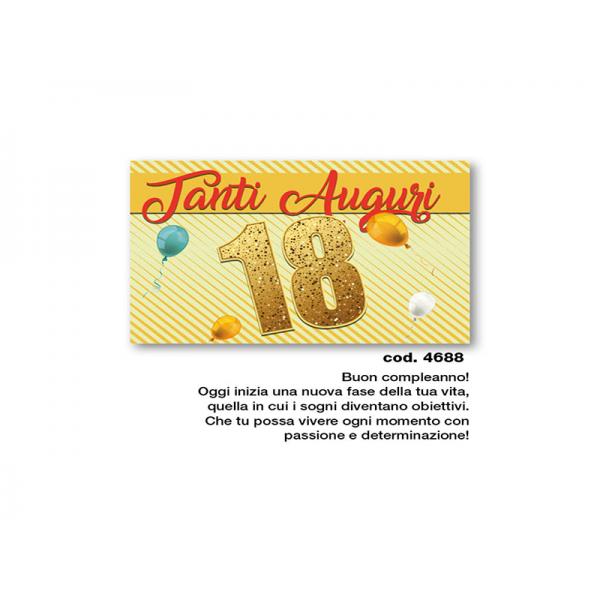 B-BIGL.AUGURI  COMPL. 18 ANNI