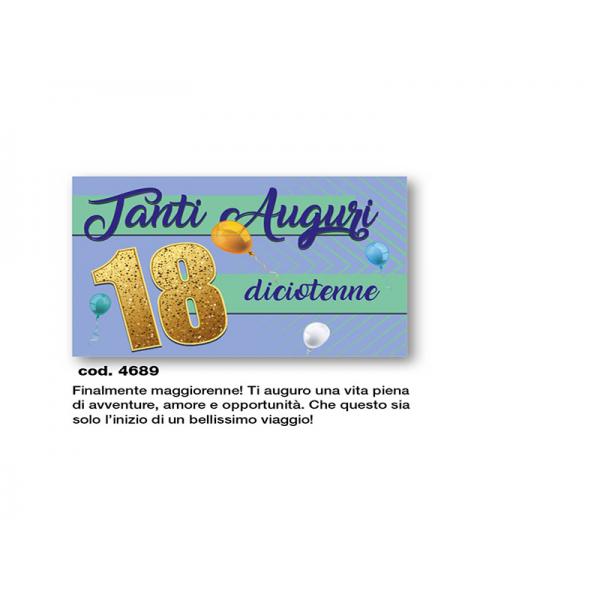 B-BIGL.AUGURI  COMPL. 18 ANNI