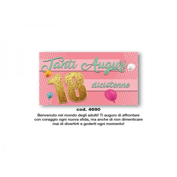 B-BIGL.AUGURI  COMPL. 18 ANNI