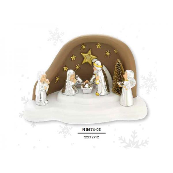 CAPAN.LED NUVOLA SMALL TORT+PRES.7PZ-U25 Disponibile da Ottobre 2025