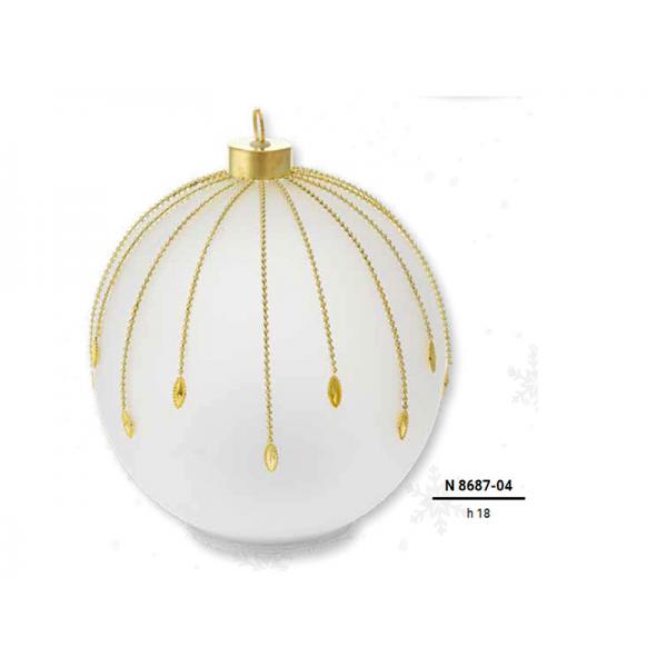 SFERA D. 18 OBLIQUA GIR. C/LED ORO-U25 Disponibile da Ottobre 2025