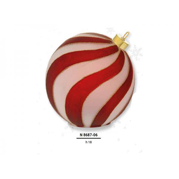 SFERA D. 18 OBLIQUA GIR. LED ROSSA-U25 Disponibile da Ottobre 2025