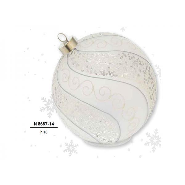 SFERA D. 18 GIREVOLE C/LED ARGENTO-U25 Disponibile da Ottobre 2025