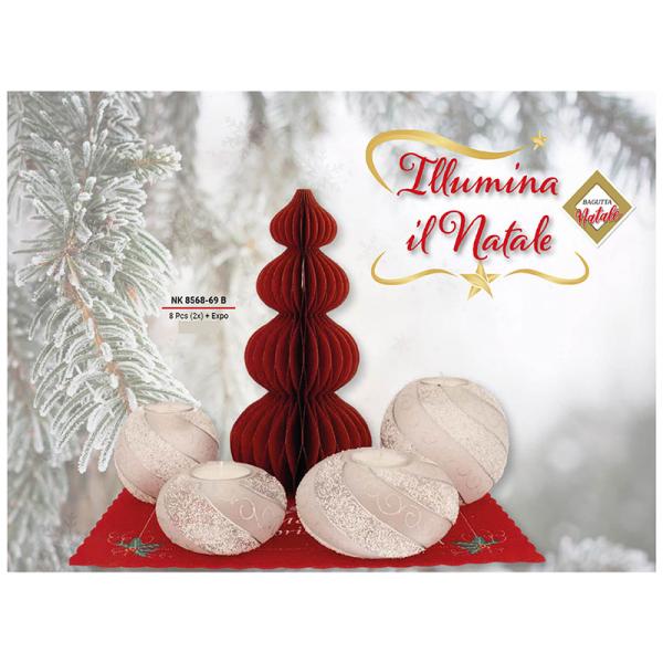 EXPOKIT 2X4 SFERE TEALIGHT N 8568-69-U25 Disponibile da Ottobre 2025