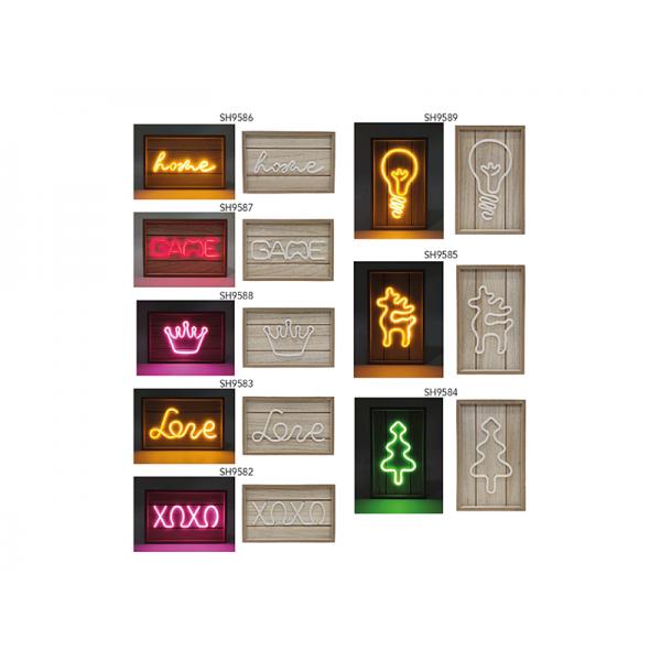 PROMO 8 WOOD LAMP COMPOSTO DA: