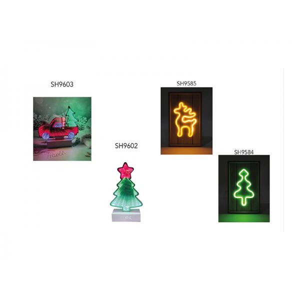 PROMO 8 TUNNEL/WOOD LAMP SOGG.NATALE COMPOSTO DA: