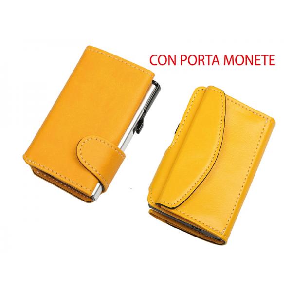 EASYCARD C/PM ECOP.GIALLO C/P.CARTE SILV