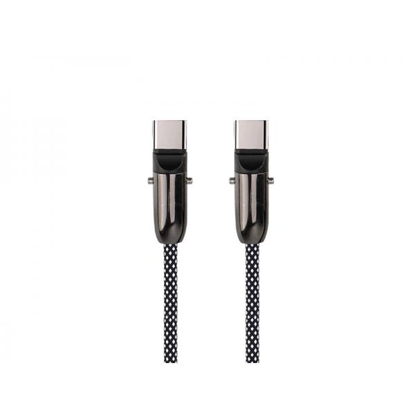 HOLD CABLE  TYPEC - TYPEC BLACK-WHITE