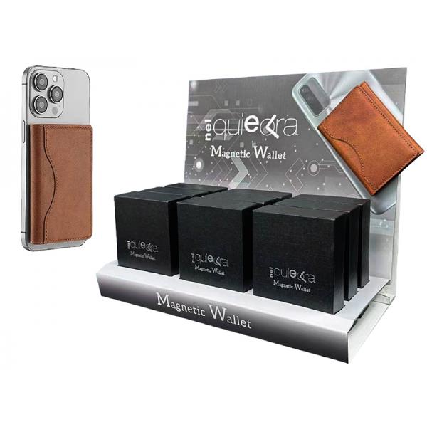 KIT 10 MAGNETIC WALLET C/EXPO E SHOP.-XX