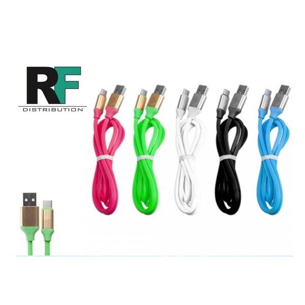 CAVO MICRO USB TYPE C COL. ASS.TITI