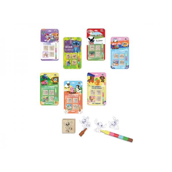 KIT28 TIMBRO 3+1 C/POP-CERA ASS-XX