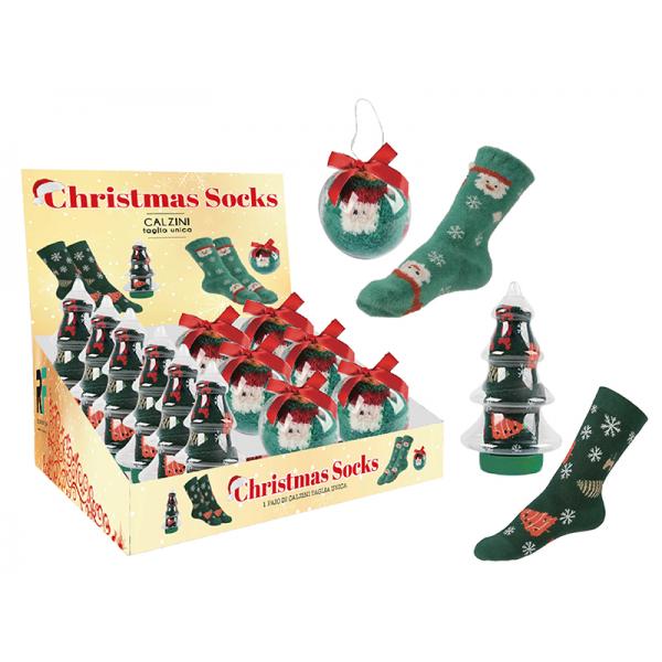 KIT12 CALZINI CHRIST.BALL/TREE C/EXPO-XX