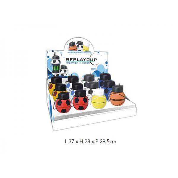 KIT12BORRAC.ESTENS.SILIC.550ML C/EXPO-XX