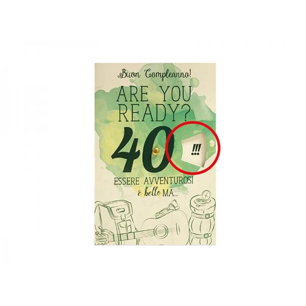BIGLIETTO SAE 40 ANNI