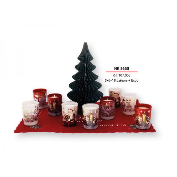 KIT3X6 CANDELE ART.8650 C/EX-U26 Disponibile da Settembre 2026