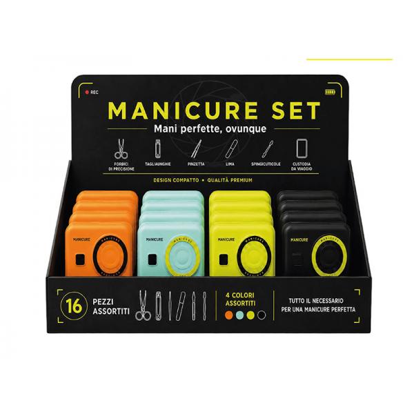 KIT 16 SET MANICURE FLUO C/EXPO-XX DISPONIBILE DA NOVEMBRE
