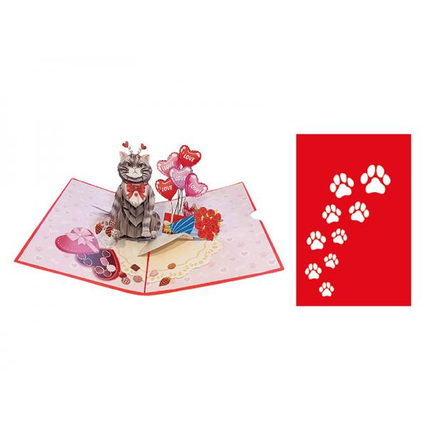 BIGL.AUGURIB.ORIG.SURP.GATTO CUORI