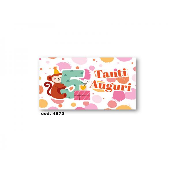 B-BIGL.AUGURI COMPLEANNO 5 ANNI