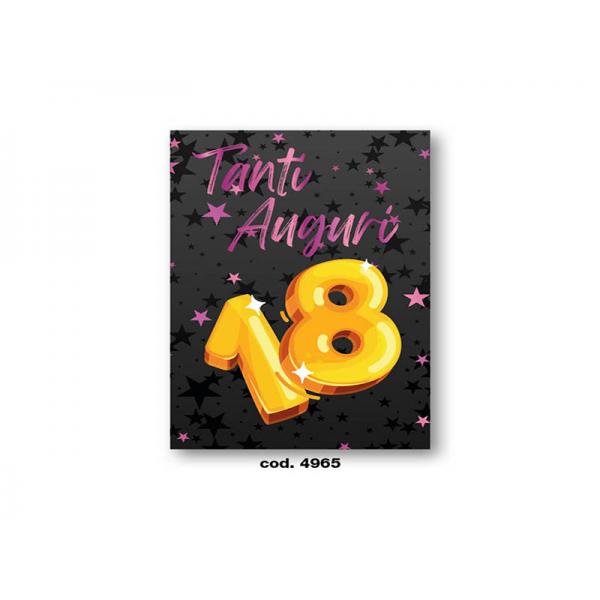 B-BIGL.AUGURI COMPL.18 ANNI