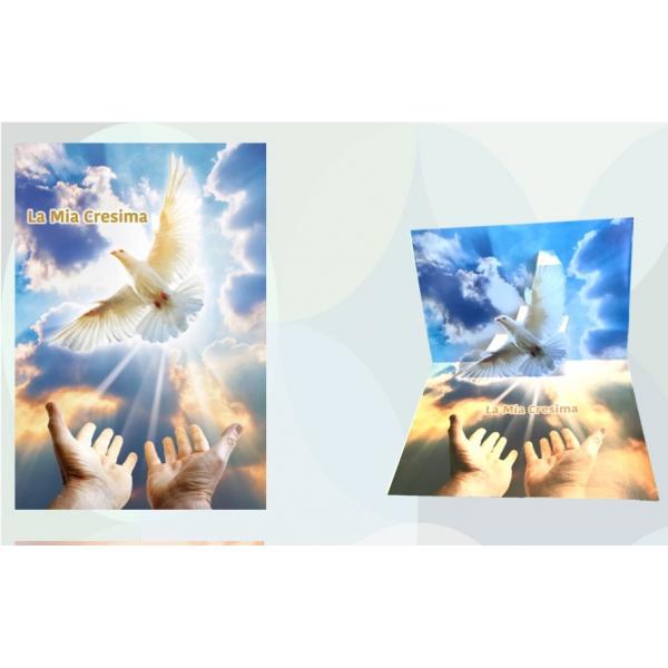 ES.BIGL.AUGURI POPUP COL.MANI CRESIMA